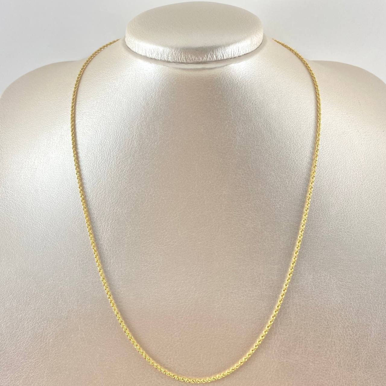 Cadena Lazo 2.8gr / 50cm / 2.2mm Oro Amarillo +3 18K