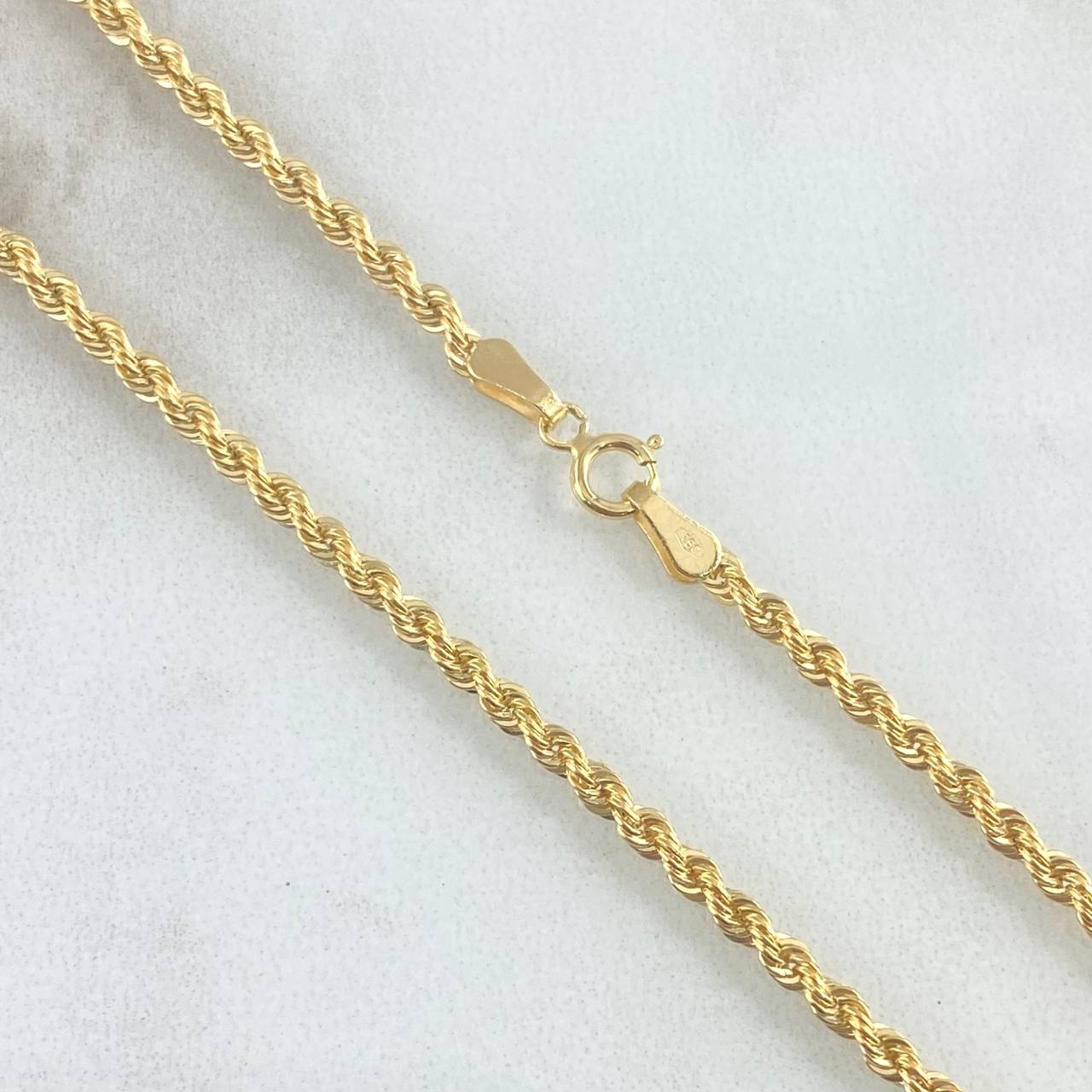 Cadena Lazo 6.4gr / 70cm / +3 Oro 18K