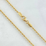 Cadena Militar 7.85gr / 60cm / +3 Oro 18K ©