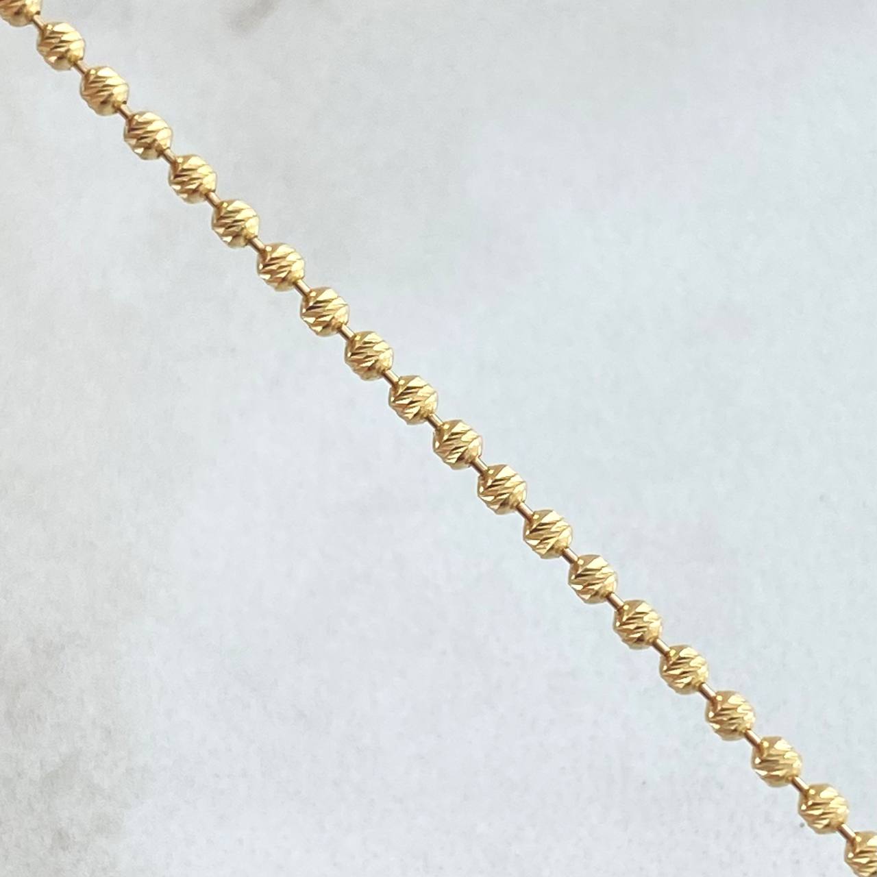 Cadena Militar 7.85gr / 60cm / +3 Oro 18K ©