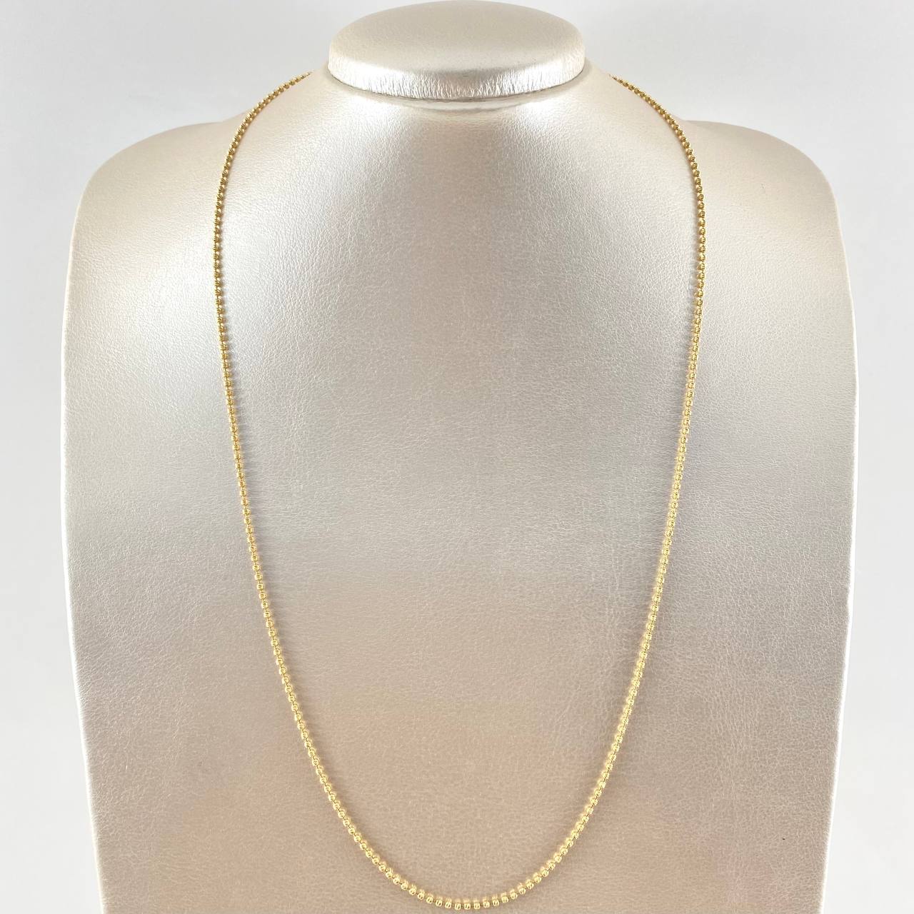 Cadena Militar 7.25gr / 60cm / +3 Oro 18K ©