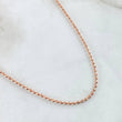 Cadena Militar 8gr / 60cm / +3 Oro 18K
