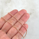 Cadena Militar 8.25gr / 60cm / +3 Oro 18K