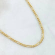 Cadena Figaro 2.9gr / 50cm / +1 Oro 18K