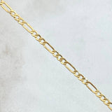 Cadena Figaro 2.9gr / 50cm / +1 Oro 18K