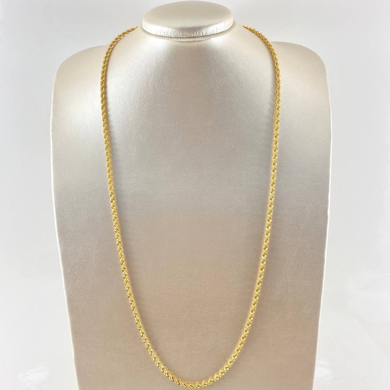 Cadena Lazo 9.65gr / 70cm / +3 Oro 18K