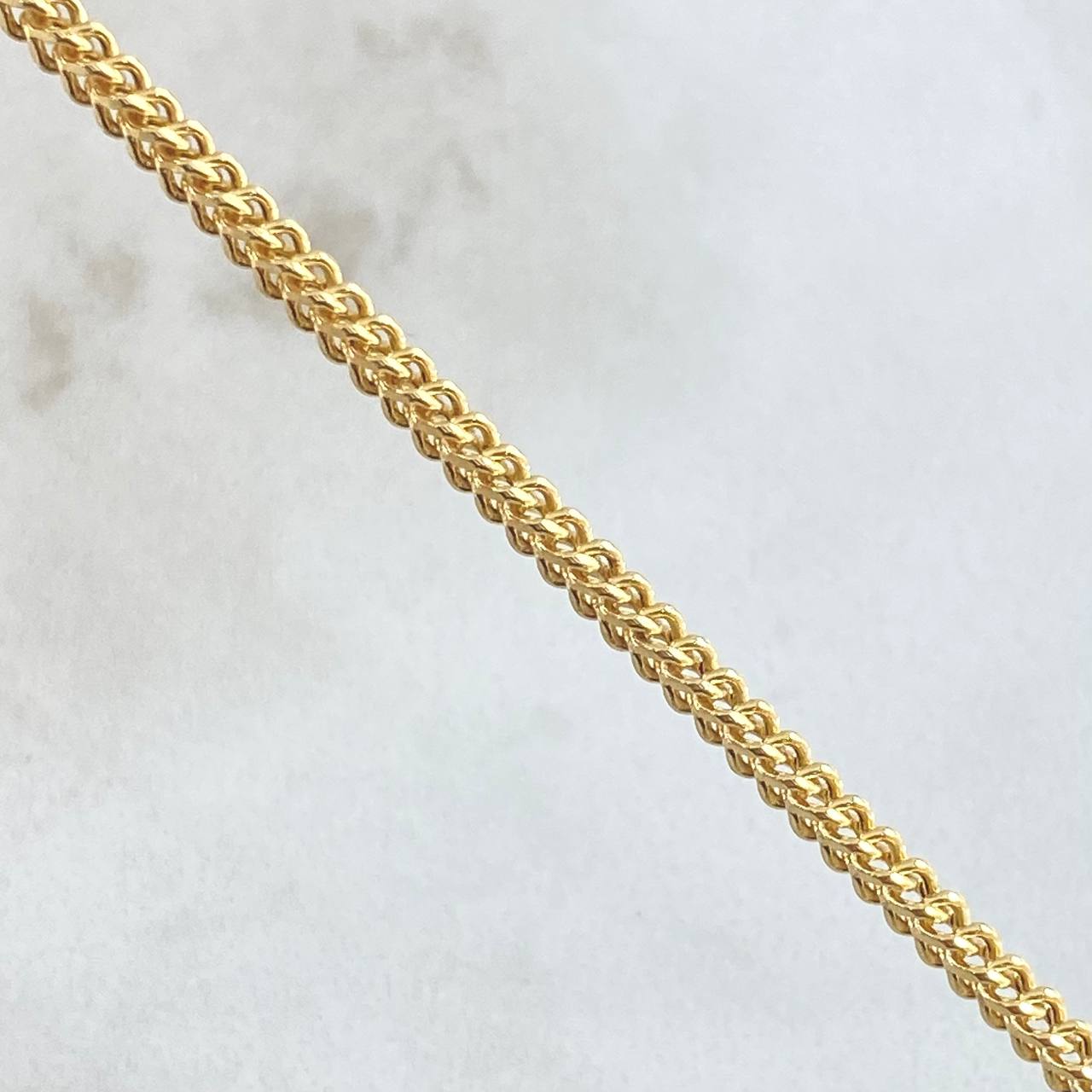 Cadena Franco 9.05gr / 60cm / +3 Oro 18K