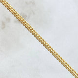 Cadena Franco 9.05gr / 60cm / +3 Oro 18K