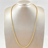 Cadena Franco 9.05gr / 60cm / +3 Oro 18K