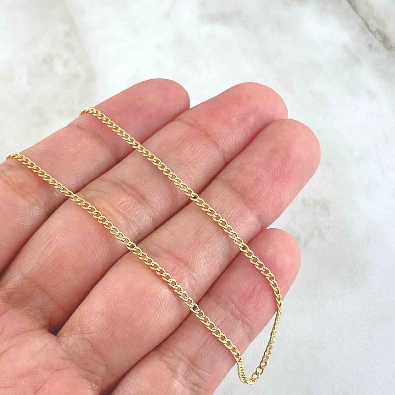 Cadena Cubana 1.55gr / 60cm / +1 Oro 18K ©