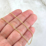 Cadena Cubana 1.55gr / 60cm / +1 Oro 18K ©