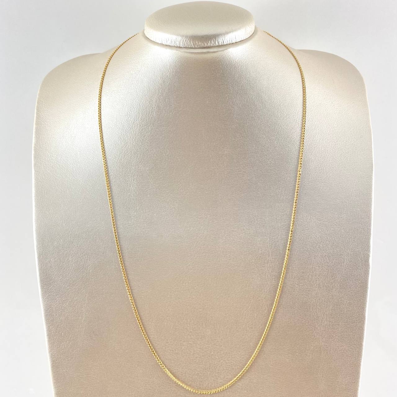 Cadena Cubana 1.55gr / 60cm / +1 Oro 18K