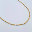 Cadena Lazo 1.55gr / 60.1cm / 1.2mm Oro Amarillo +3 18K &