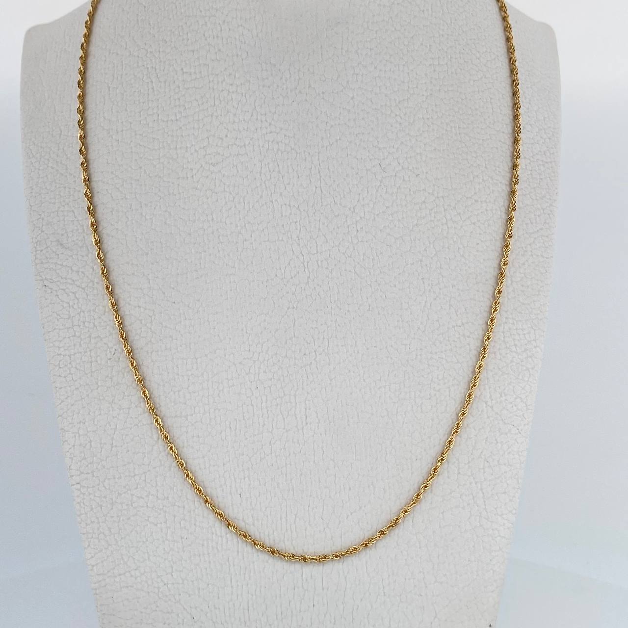 Cadena Lazo 1.45gr / 59.7cm / 1.1mm Oro Amarillo +3 18K &