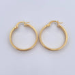 Candongas Maura 2.55gr / 2.6cm / Oro Amarillo 18K &