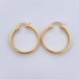 Candongas Maura 2.55gr / 2.6cm / Oro Amarillo 18K &