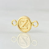 Herraje Letra Z 0.35gr / 1.4cm / Oro Amarillo 18K