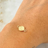 Herraje Letra U 0.35gr / 1.4cm / Oro Amarillo 18K