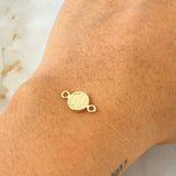 Herraje Letra W 0.35gr / 1.4cm / Oro Amarillo 18K