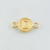 Herraje Letra D 0.35gr / 1.4cm / Oro Amarillo 18K