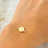 Herraje Letra D 0.35gr / 1.4cm / Oro Amarillo 18K