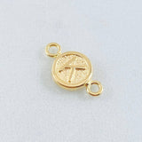 Herraje Letra K 0.4gr / 1.4cm / Oro Amarillo 18K