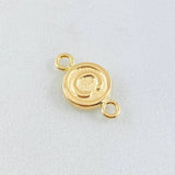 Herraje Letra C 0.35gr / 1.4cm / Oro Amarillo 18K
