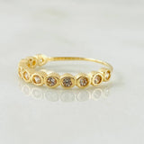 Anillo Churumbela Esferica 1.65gr / T7 1/4 / Oro Amarillo 18K