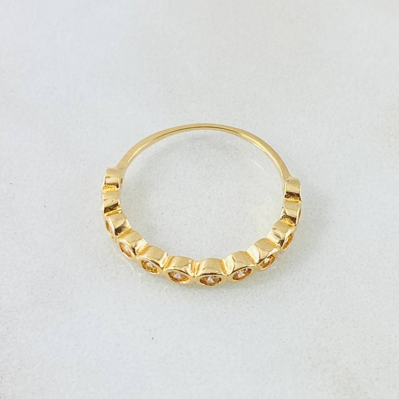 Anillo Churumbela Esferica 1.65gr / T7 1/4 / Oro Amarillo 18K