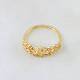 Anillo 15s Pavonero 1.5gr / T4 3/4 / Oro Amarillo 18K