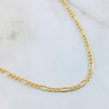 Cadena Figaro 4.2gr / 50cm / Oro Amarillo +1 18K ©