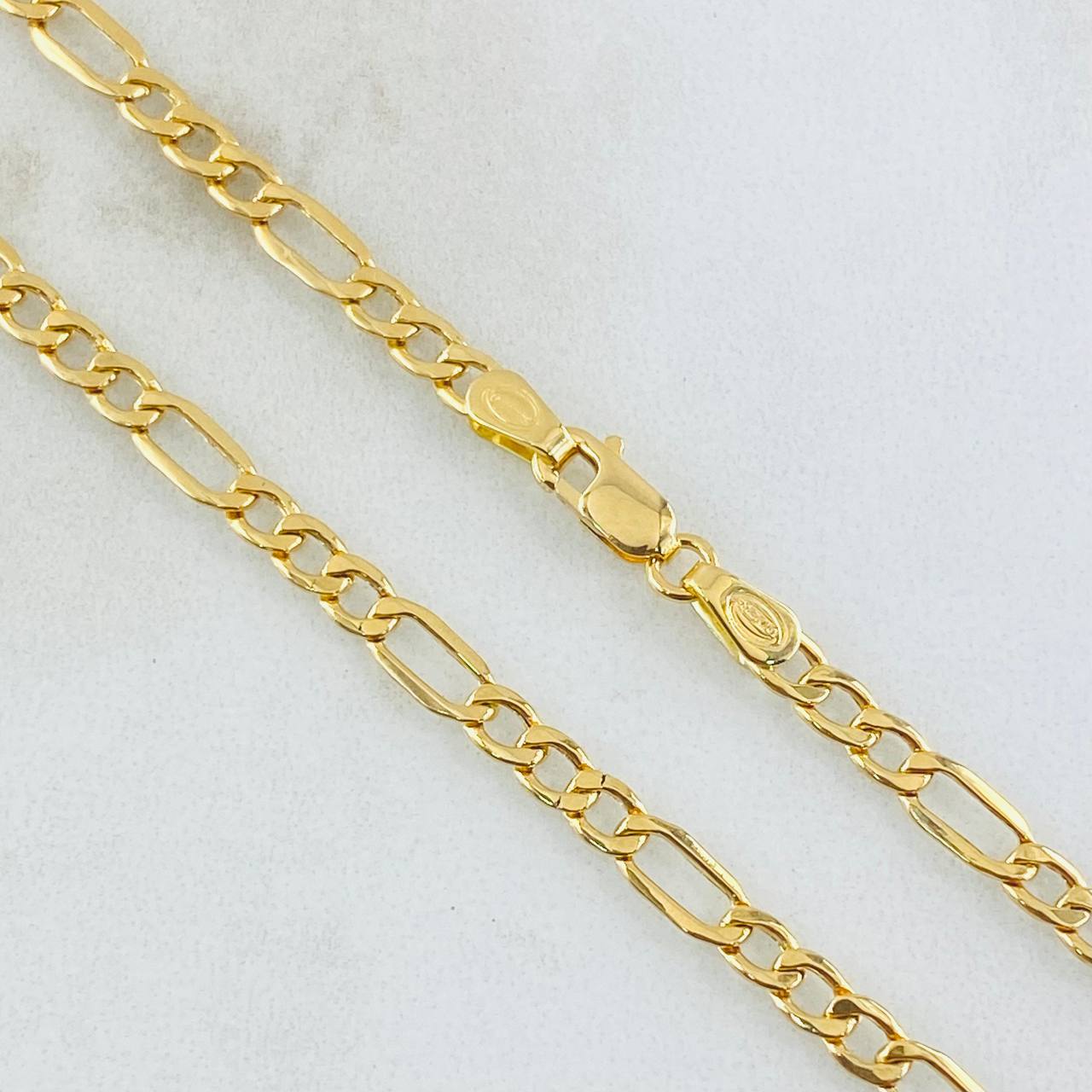 Cadena Figaro 4.4gr / 50cm / Oro Amarillo +1 18K ©
