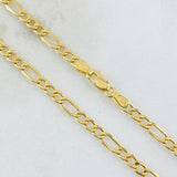 Cadena Figaro 4.4gr / 50cm / Oro Amarillo +1 18K ©