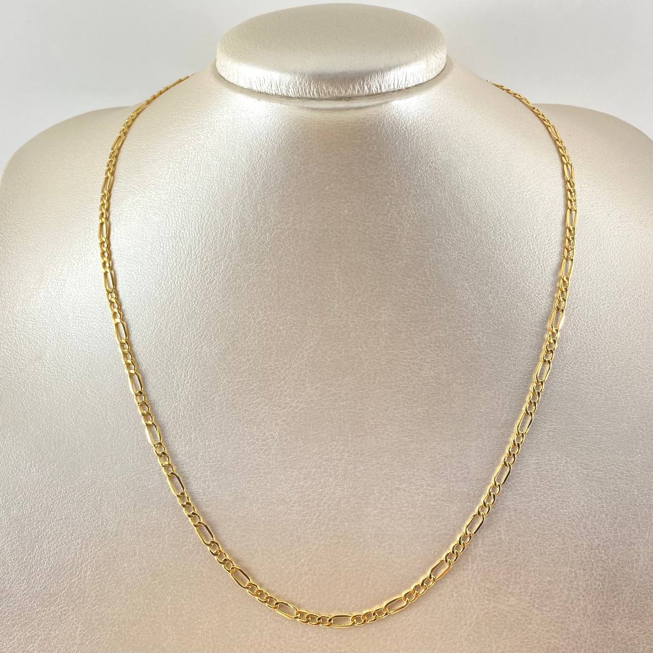 Cadena Figaro 4.4gr / 50cm / Oro Amarillo +1 18K ©