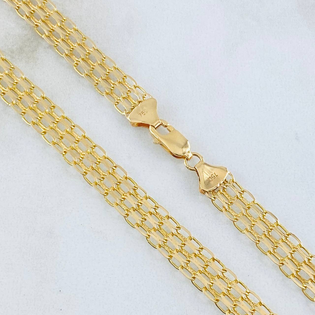 Cadena China 12.55gr / 60cm / Oro Amarillo +1 18K ©