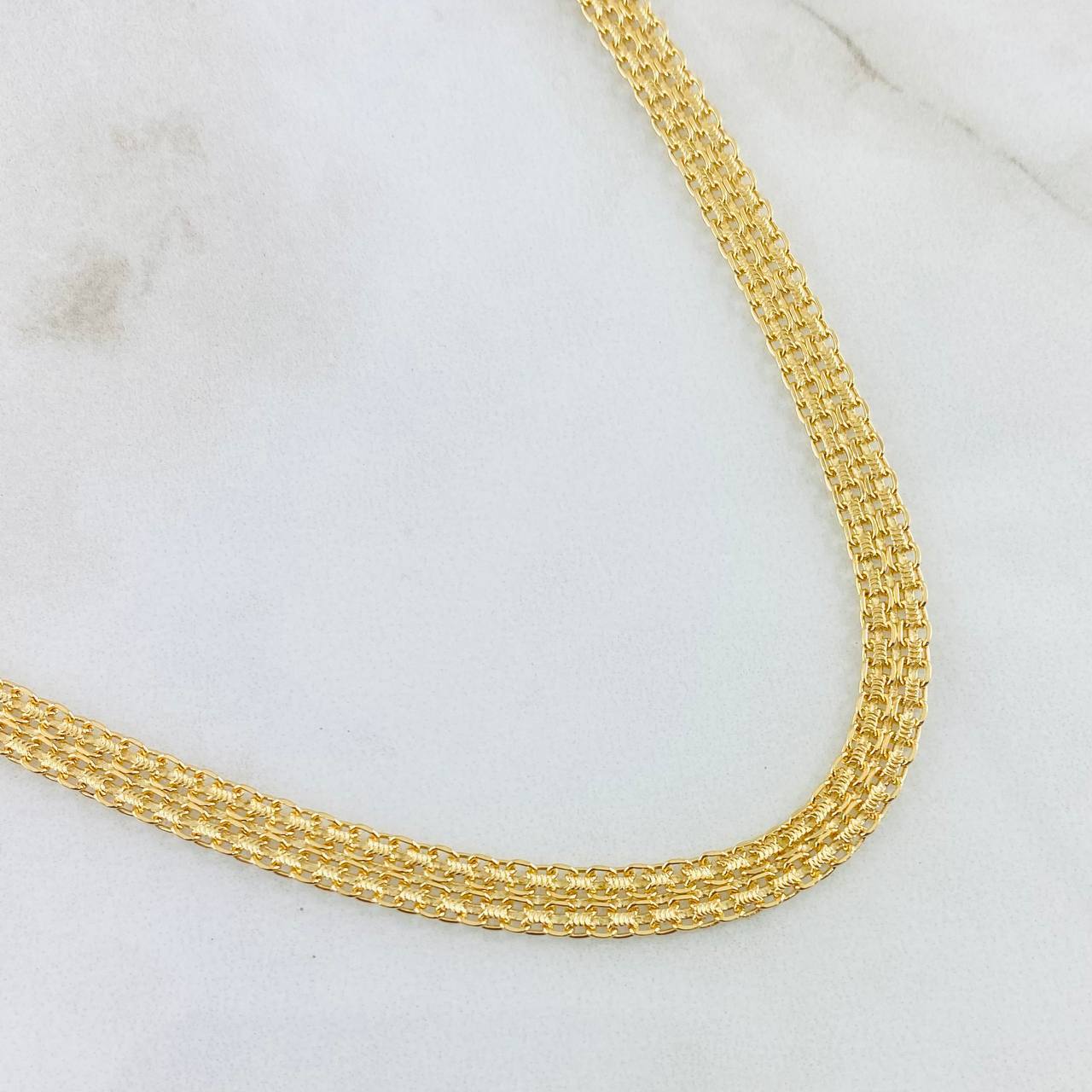 Cadena China 17.8gr / 70cm / Oro Amarillo +1 18K ©