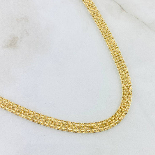Cadena China 17.8gr / 70cm / Oro Amarillo +1 18K ©