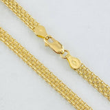 Cadena China 17.8gr / 70cm / Oro Amarillo +1 18K ©