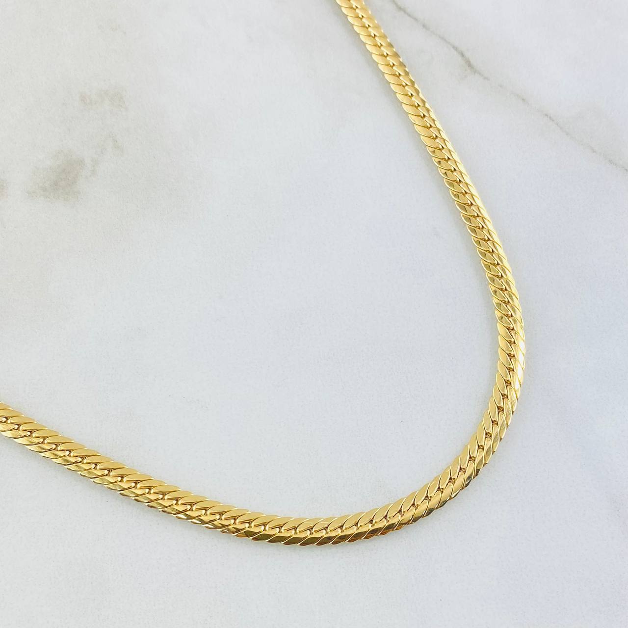 Cadena Serpiente 9.55gr / 60cm / Oro Amarillo +3 18K ©