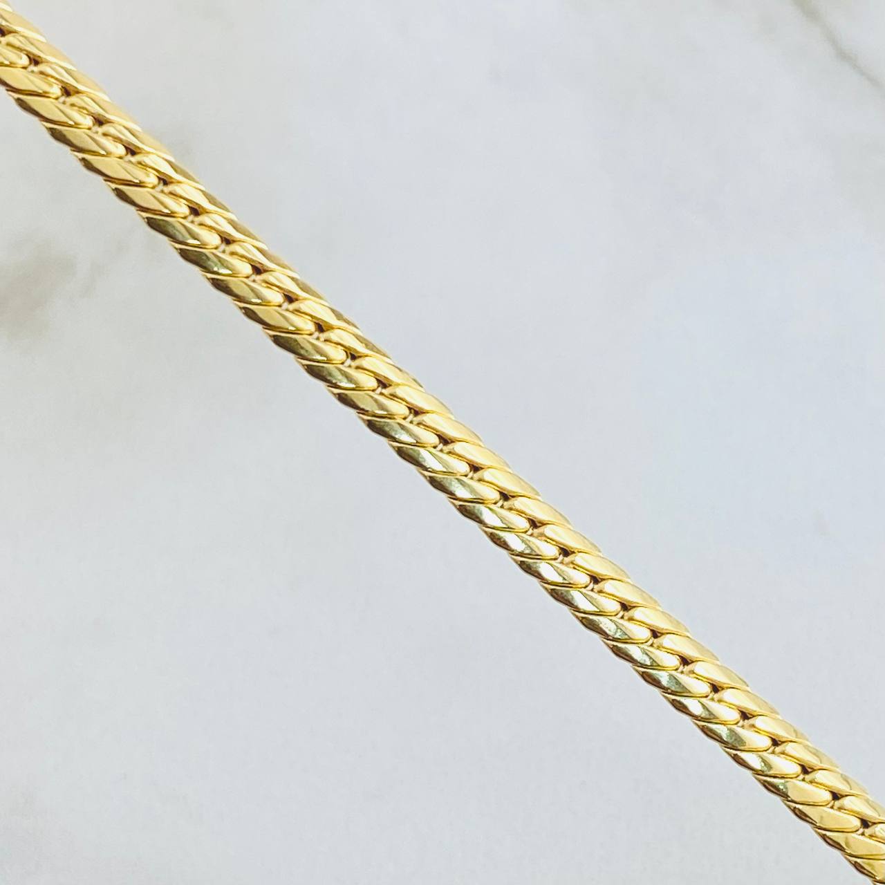 Cadena Serpiente 9.55gr / 60cm / Oro Amarillo +3 18K ©