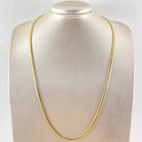 Cadena Serpiente 9.55gr / 60cm / Oro Amarillo +3 18K ©