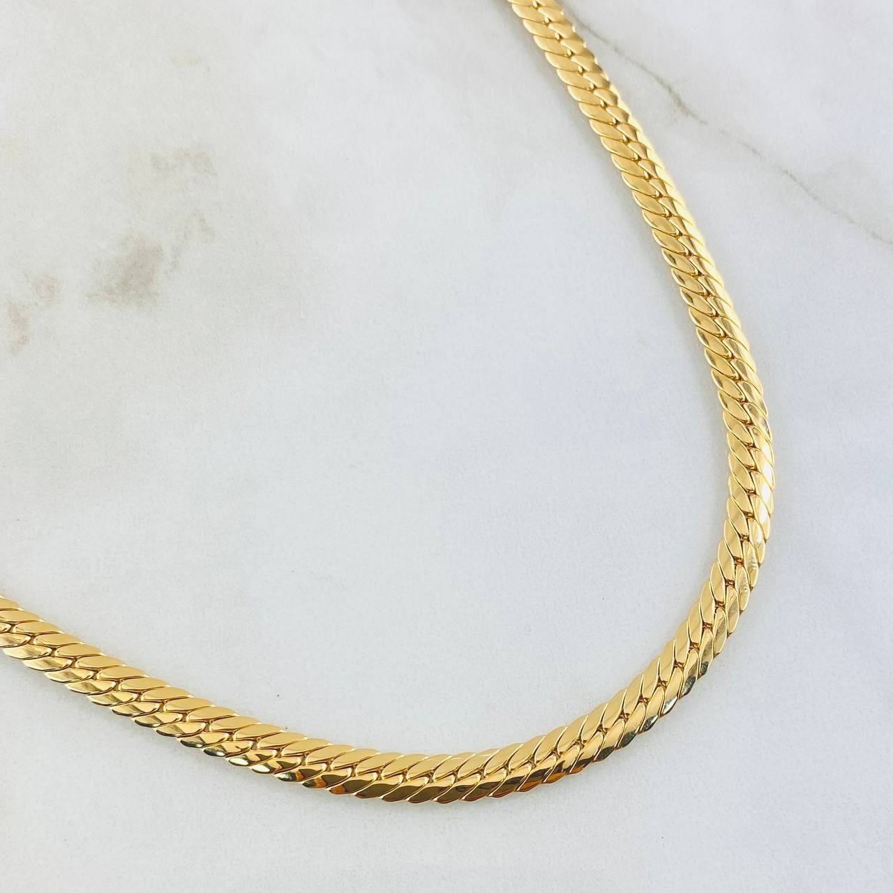 Cadena Serpiente 15.15gr / 60cm / Oro Amarillo +3 18K ©