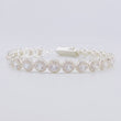 Pulso Tenis Circular 15.1g / 17.5cm / 7.05mm Plata 925