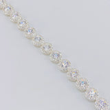 Pulso Tenis Circular 15.25g / 17.4cm / 7.05mm Plata 925