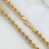 Cadena Lazo 13.7gr / 60cm / +3 Oro 18K