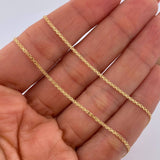 Cadena China 3.3gr / 50.3cm / +0 Oro 18K &