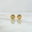 Topos Estrella 0.45gr / 4mm Lisas Oro Amarillo 18K *