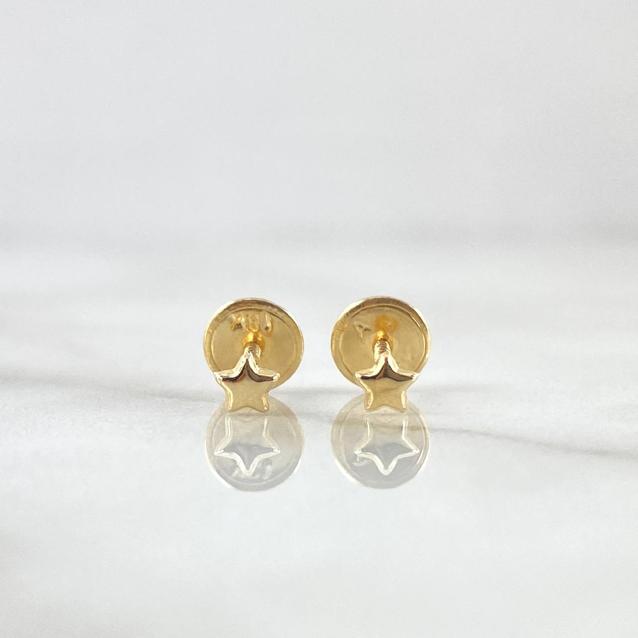Topos Estrella 0.4gr / Oro Amarillo 18K ©