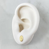 Topos Virgen Guadalupe 0.9gr / 8mm Oro Amarillo 18K