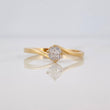 Anillo Solitario Ola 1.75 g / T7 1/4 Oro Amarillo 18K
